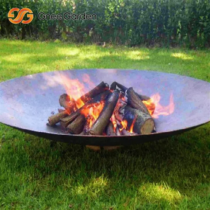 Corten Steel Fire Fire Pit Eco Eco pogoršana metalna zdjela