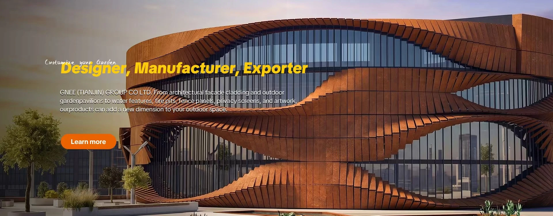 Custom Corten Steel Facade Panels for Modern Buildings