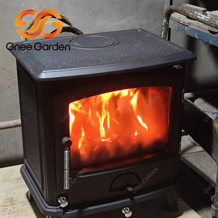 Fuel stove heating fireplace cast iron
