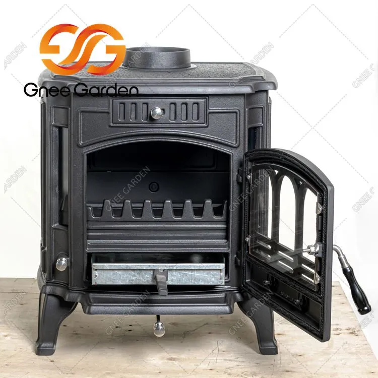 Vrt za spaljivanje cjepanica od lijevanog željeza