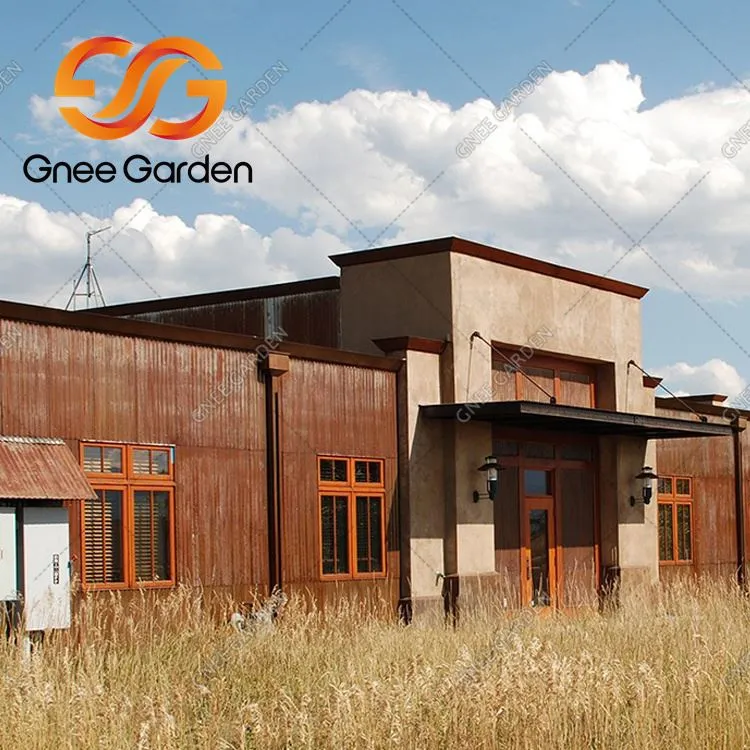 Krov od valovitog Corten čelika