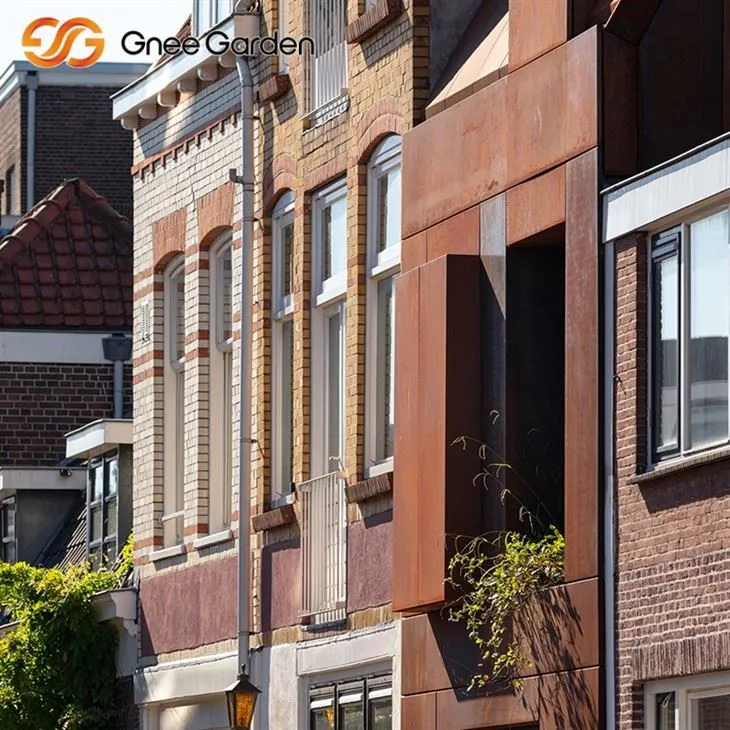 Corten čelične fasade industrijske ploče čvrstoće