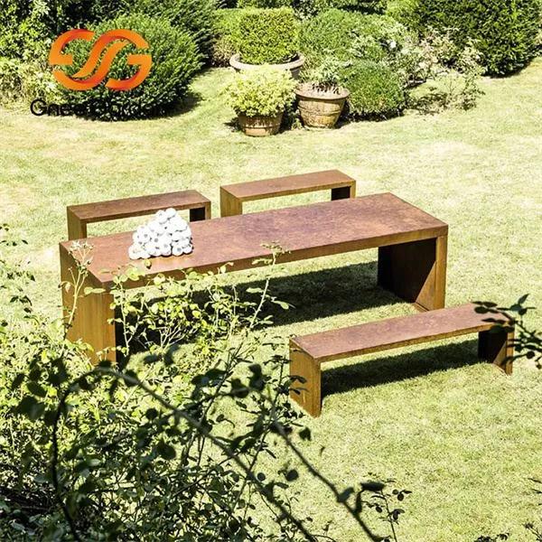 Corten Steel ulični i parkovni namještaj