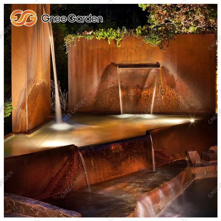 Corten čelična voda