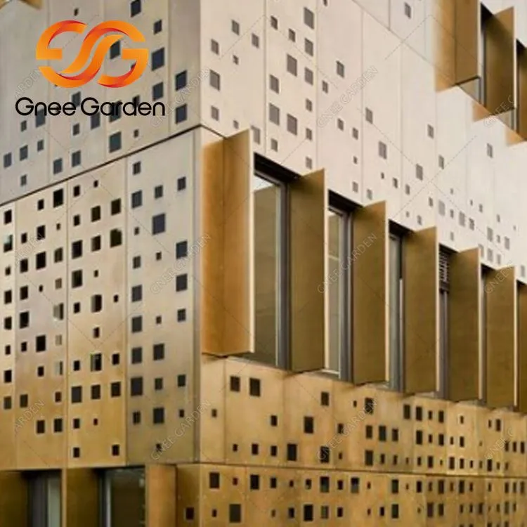 Prilagođena moderna zgrada za oblaganje vanjskih zidova