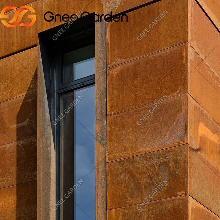 Decoration Corten Steel Facade Plate