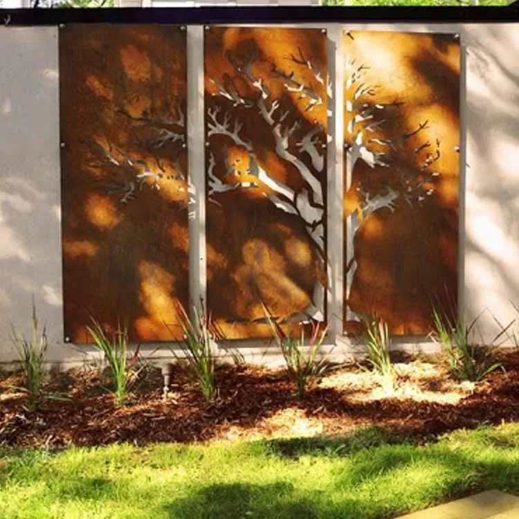 Kućni vrt Laserski rezani paneli za ograde na otvorenom