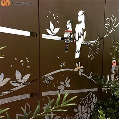 Kako dizajnirati vrtne Corten zaslonske ploče?