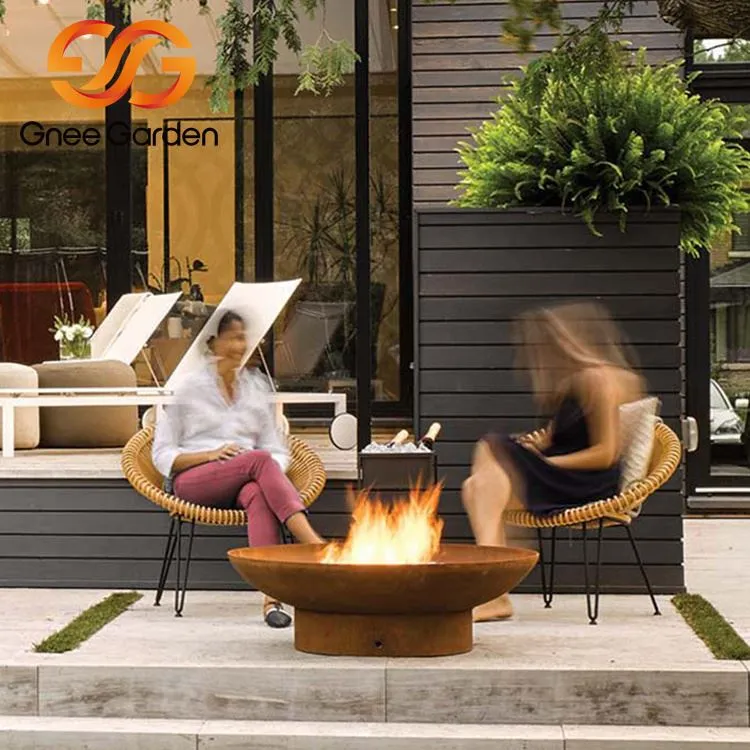 Vanjski vrt Corten Steel Fire Pit