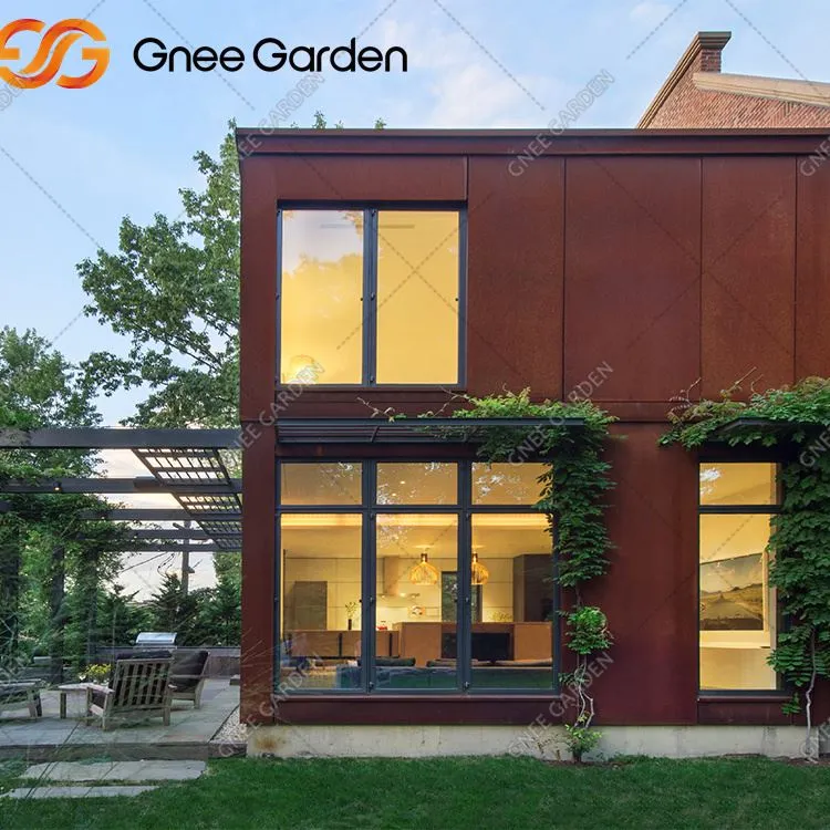 Vanjski vrtni Corten zidni oblog