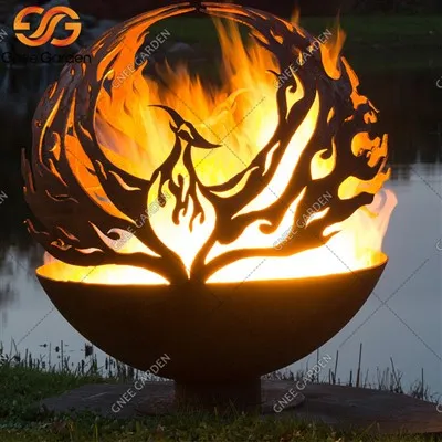Corten Steel Spheres Lopta