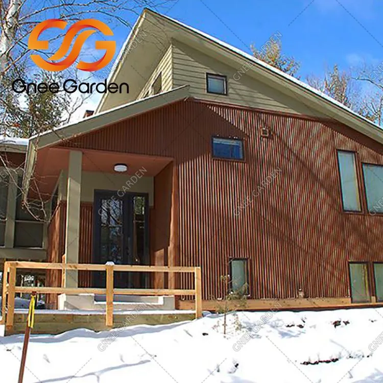 Čelični zahrđali metalni krovovi otporni na vremenske uvjete